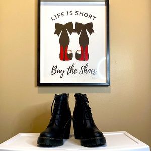 NIB Dr. Martens Persephone Black Boots